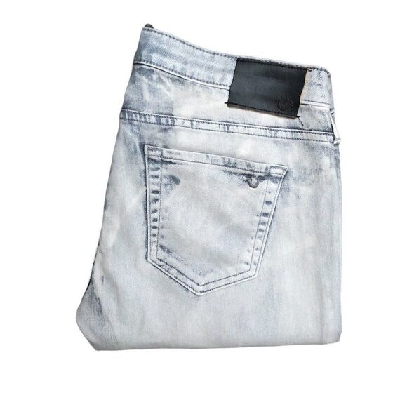 True Religion Jeans Size 29 JUDE Gray Pearl - Picture 6 of 14